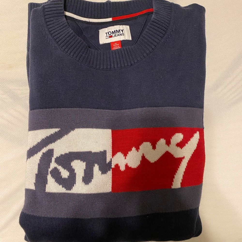Men’s Tommy Hilfiger Crewneck Knit Sweater